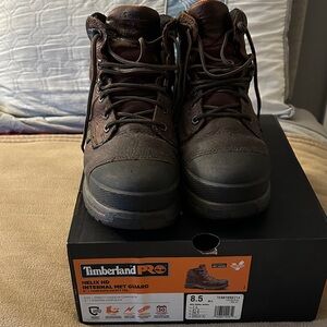 Timberland PRO Men's Dark Brown Safety Boots